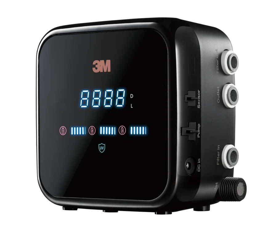 3US-MAX-S01H強效型廚下生飲淨水系統+SGP165廚下軟水系統+G1000 UV智能飲水監控器